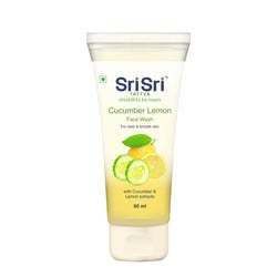 Cucumber & Lemon Face Wash - For Clear & Smooth Skin, 60ml - Face Wash, Creams and Face Care 