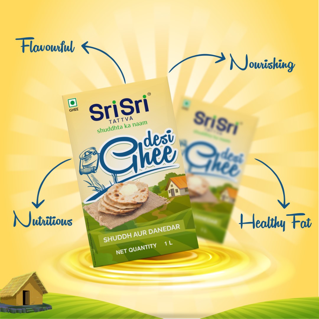Desi Ghee, 1 L (Ceka Pack)