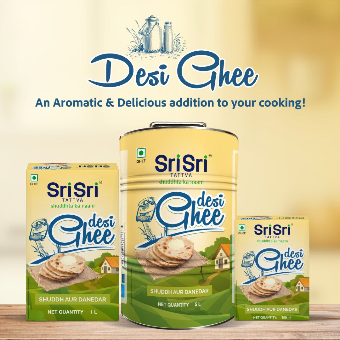 Desi Ghee, 1 L (Ceka Pack)