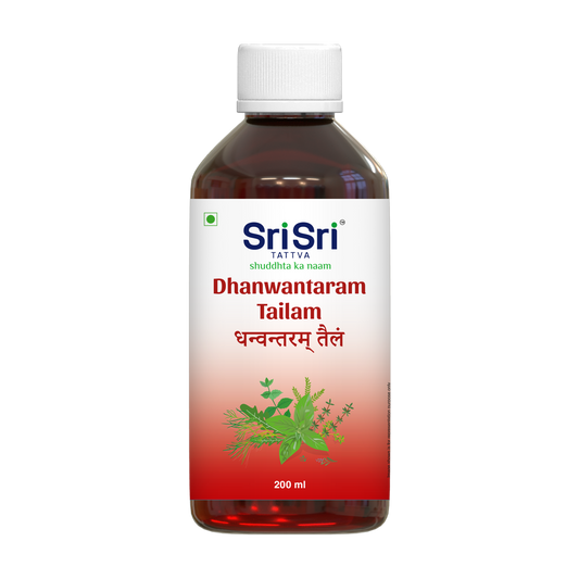 Dhanvantram Taila | Post Natal Care | Enhance Joint Health & Alleviate Muscle Pain - 200 ml