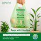 Eco Thaila - ECO Friendly Garbage Bags With Easy - Tie Handles | 45 bags (3 Boxes 15 bags each) | Compostable & Biodegradable