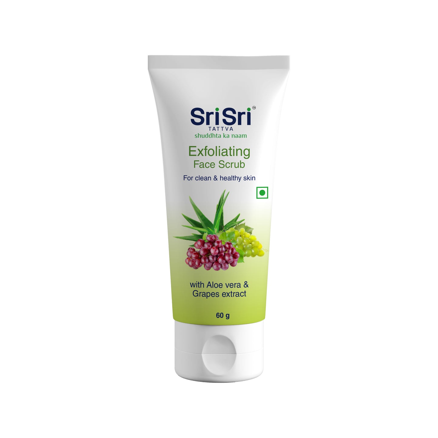 Exfoliating Face Scrub - For Clean & Healthy Skin, 60 g