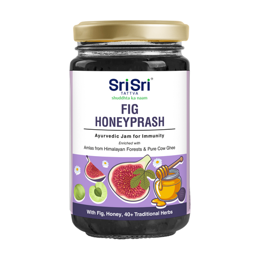 Fig Honeyprash – Ayurvedic Jam for Immunity | Ayurvedic Immunity Booster | 40+ Ayurvedic Herbs | 450g