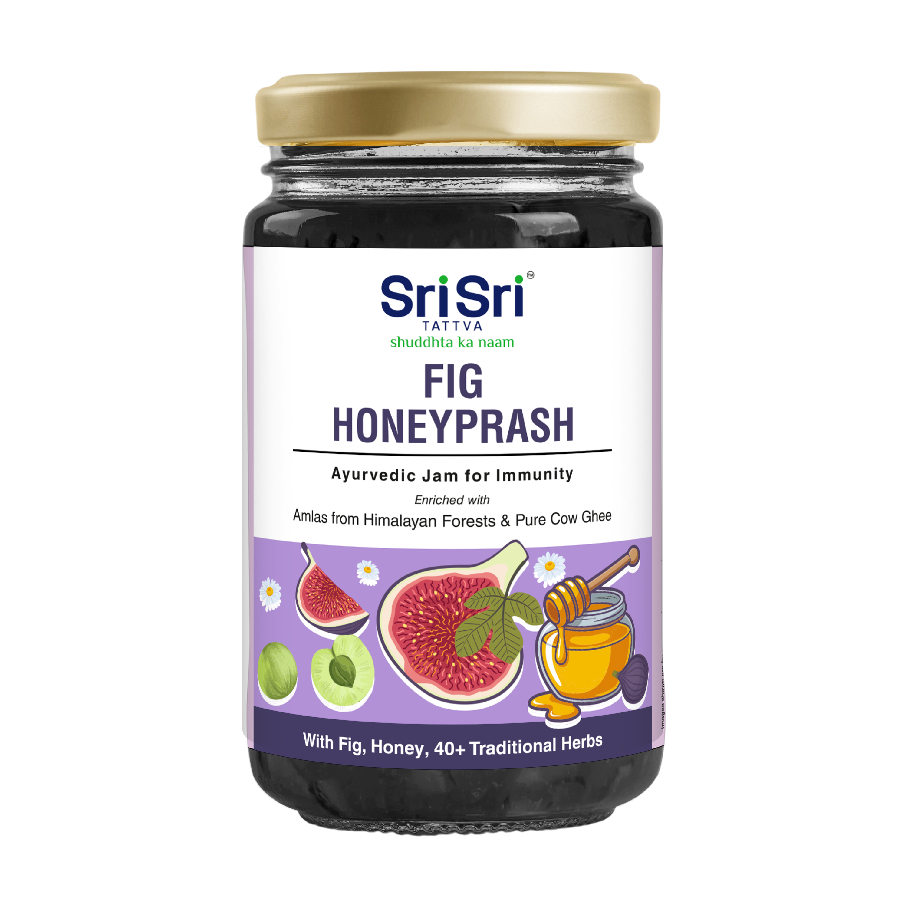 Fig Honeyprash – Ayurvedic Jam for Immunity | Ayurvedic Immunity Booster | 40+ Ayurvedic Herbs | 1 kg