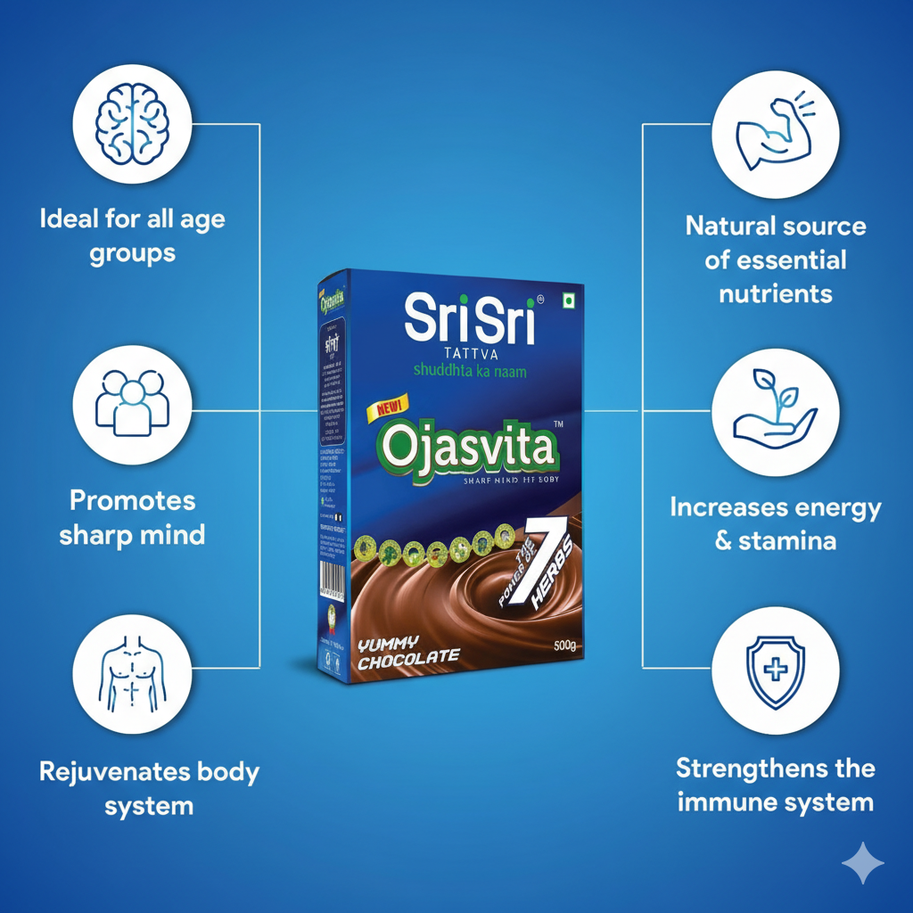Chocolate Ojasvita - Sharp Mind & Fit Body, 500 g