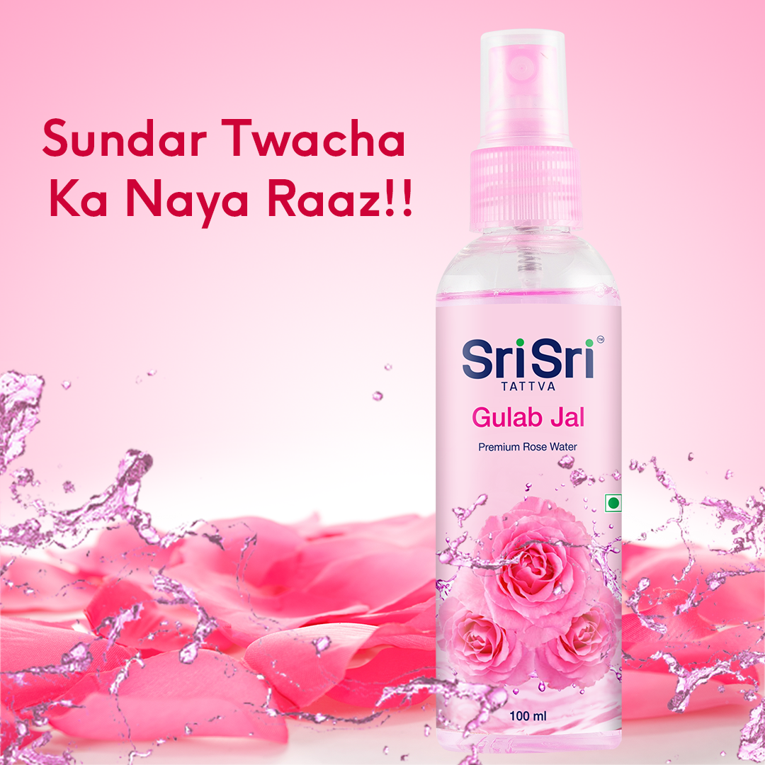 Gulab Jal - Premium Rose Water | Toner Cleanser Moisturizer | Spray Bottle | 100 ml