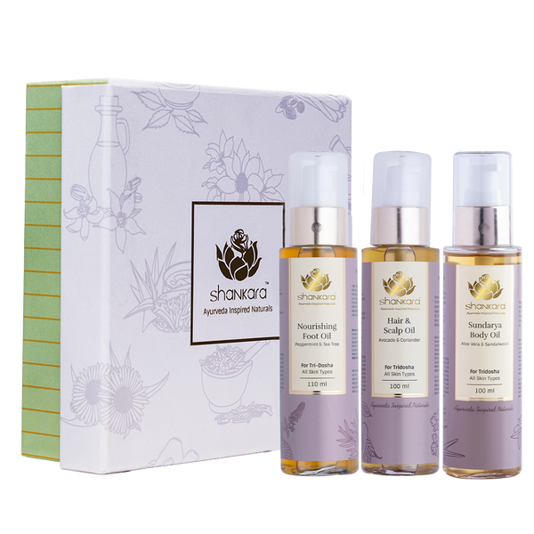 Head to Toe Essential Oil kit by Shankara
