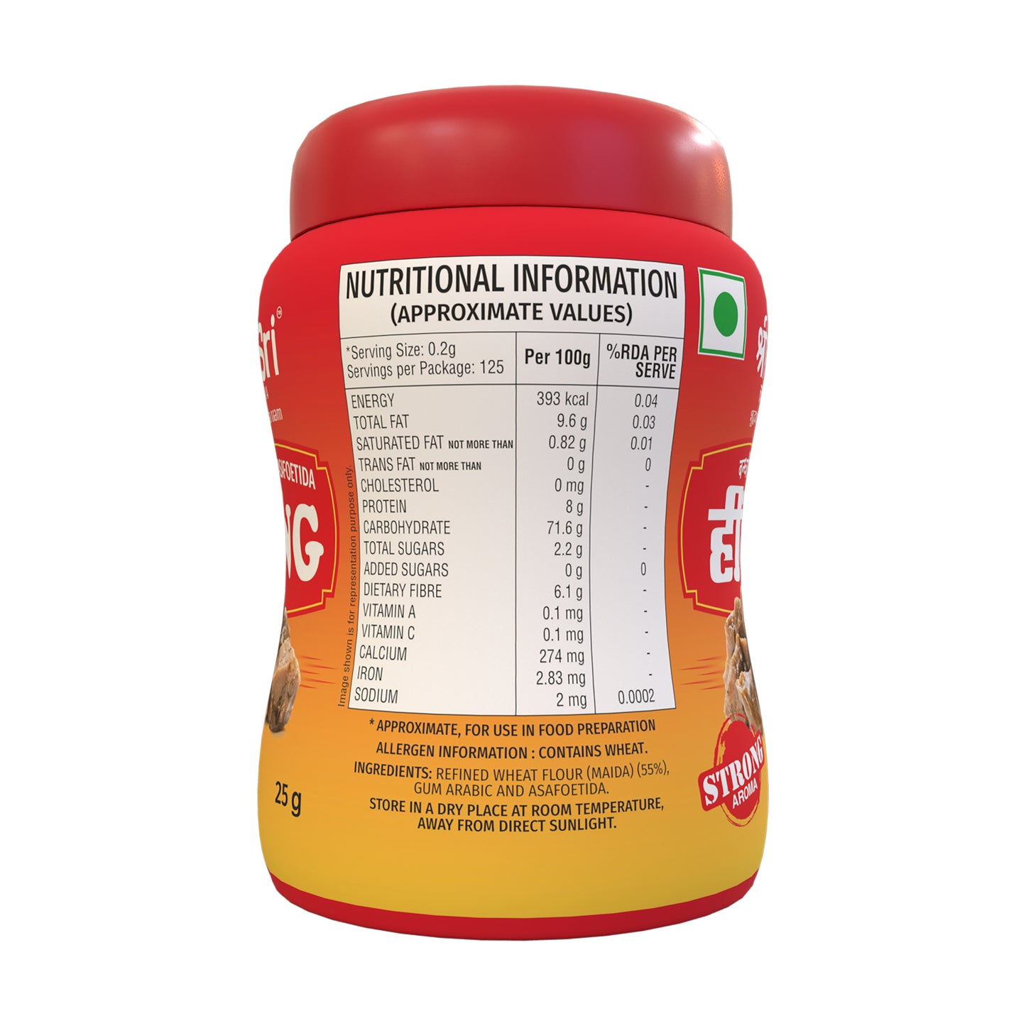 Compounded Asafoetida Hing, 25 g