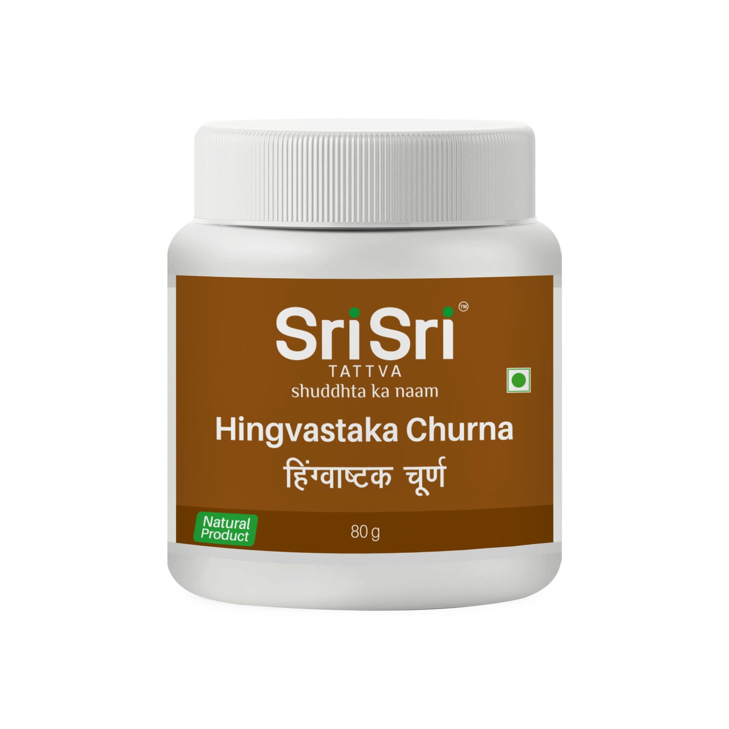Hingvastaka Churna - Digestive & Gas Reliever, 80 g