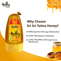 Honey - 100% Natural & Pure, No sugar adulteration, 225 g (Buy 1 Get 1 Free)