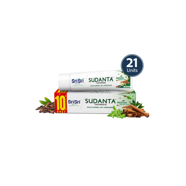 Sudanta Toothpaste (Pack of 21)