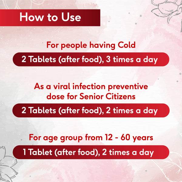 Kabasura Kudineer | Manages Respiratory Health | Helpful To Treat Dry & Wet Cough | Fights Viral Inflections | Natural Product | 60 Tabs, 500 mg
