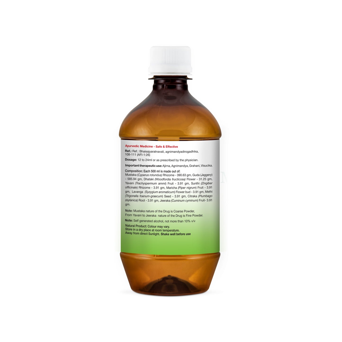 Mustakarishata, 500 ml