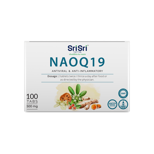 NAOQ19 - Anti Viral | Immunity Booster | Treatment for Mild to Moderate Cases of Infection | Respiratory care, Sore throat, Headache | 500 mg