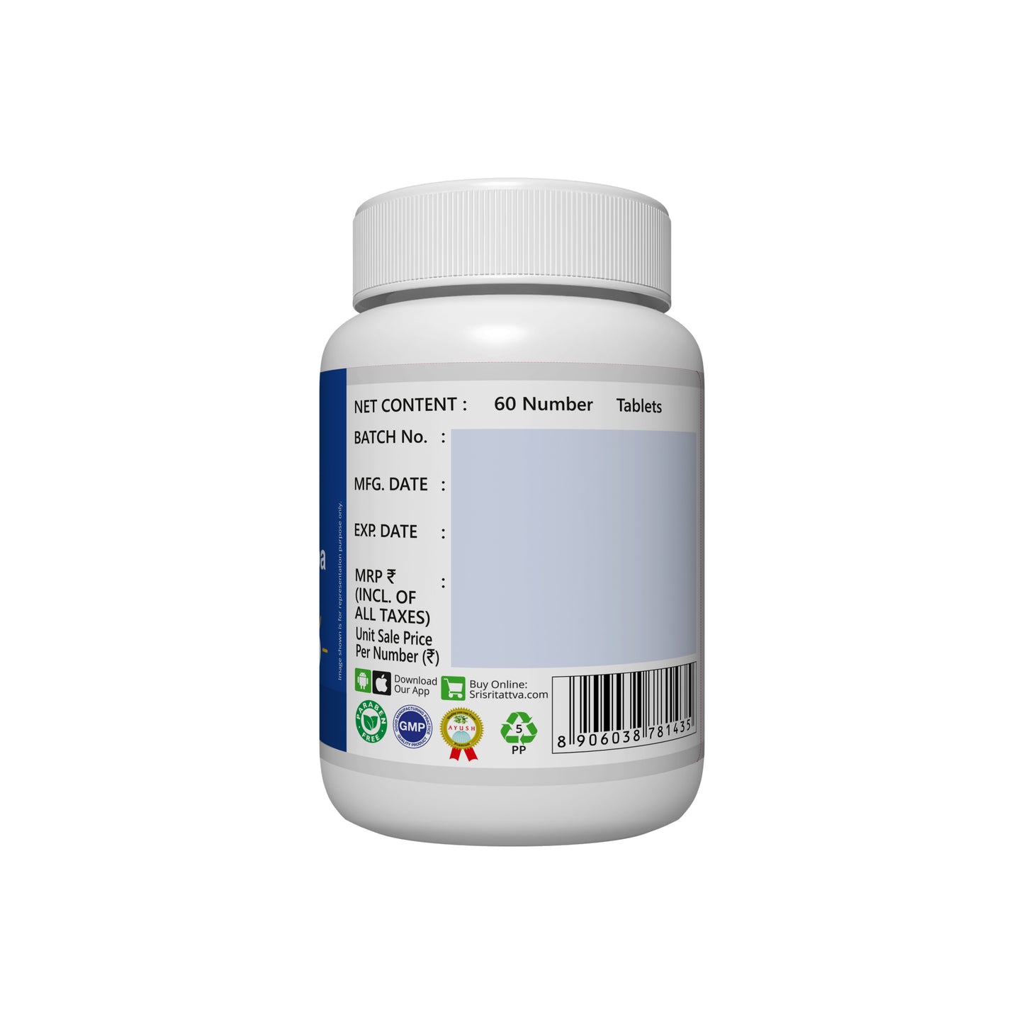 Navahridaya Kalpa | Cardiac Tonic | Ayurvedic Natural Product | 60 Tabs, 500 mg