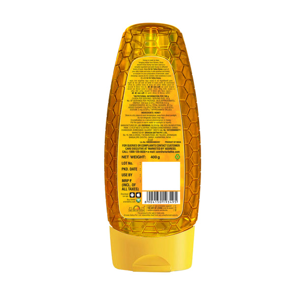 Honey - 100% Natural & Pure, No sugar adulteration, 400 g (Buy 1 Get 1 Free)