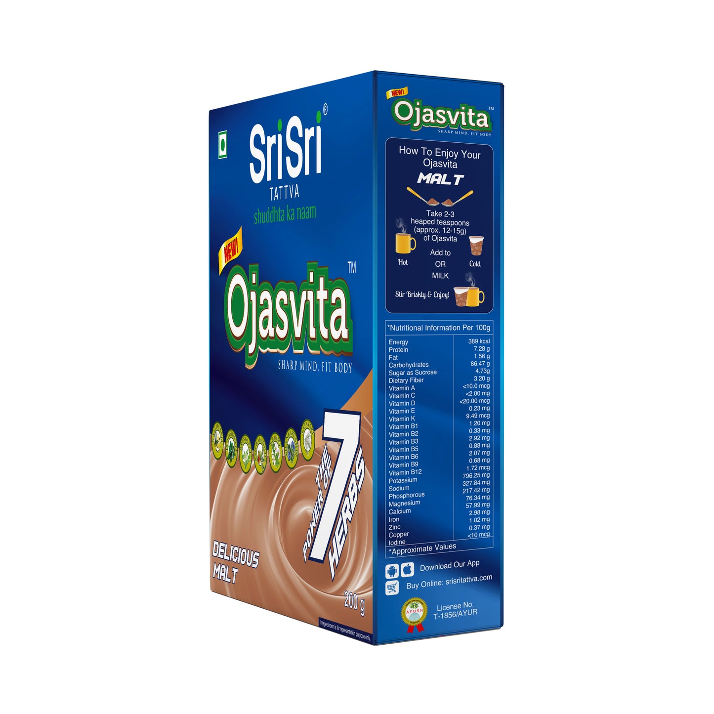 Malt Ojasvita - Sharp Mind & Fit Body, 200 g