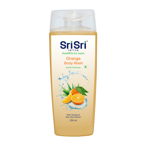 Orange Body Wash (Pack of 3) - Gentle Freshness with Orange & Aloe Vera extract