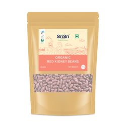 Organic Red Kidney Beans (Rajma), 500g - Dals & Pulses 
