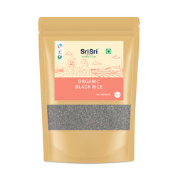 Organic Black Rice, 500g - Organic Staples & Millets 