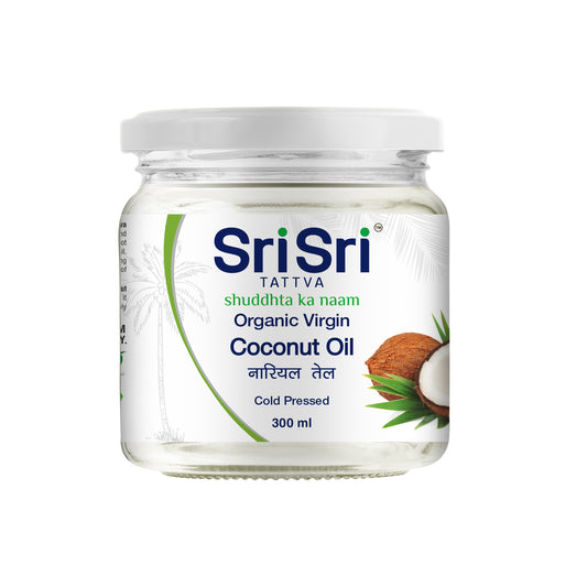 Organic Virgin Coconut Oil - Cold Pressed  | Unrefined | 300 ml