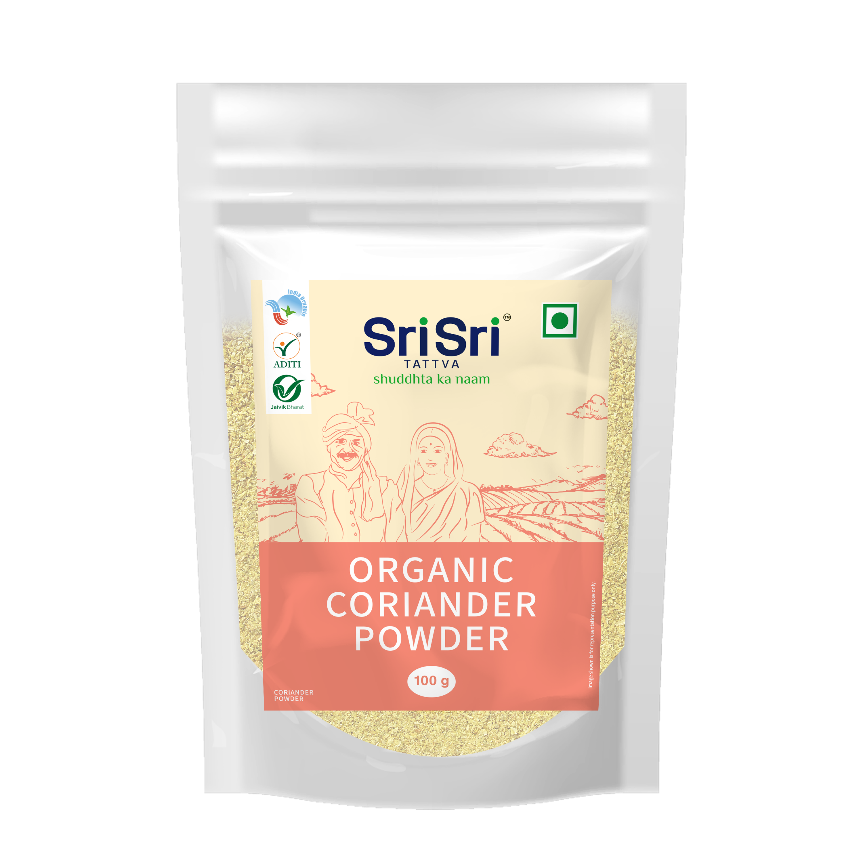 Organic Coriander Powder (Dhania), 100 g