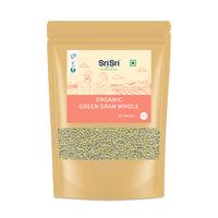 Org Green Gram Whole (Sabut Moong Dal), 500g