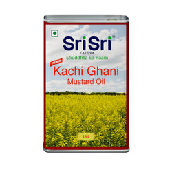 Premium Kachi Ghani Mustard Oil, 15L - Mustard Oil 