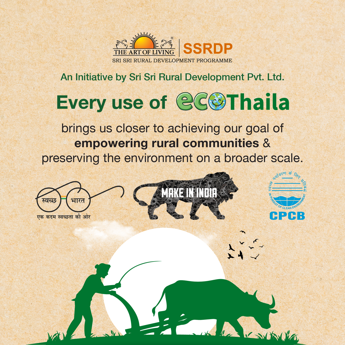 Eco Thaila - Compostable Poop Bags for Dogs & Cats | 120 Bags (8 Rolls, 15 bags each) | 9 x 13 Inches | Biodegradable & Eco-Friendly