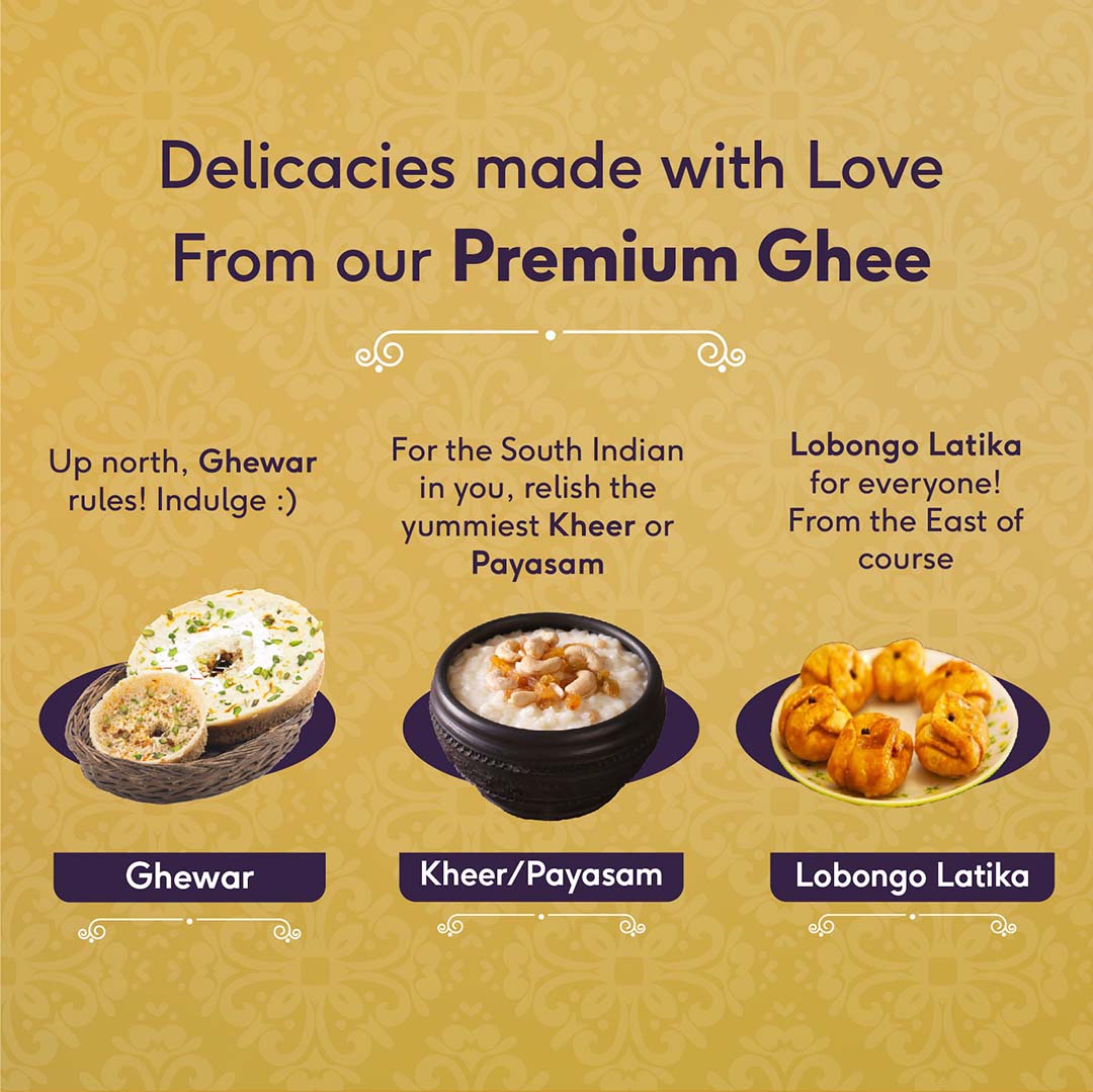 Cow’s Premium Ghee, 1 L