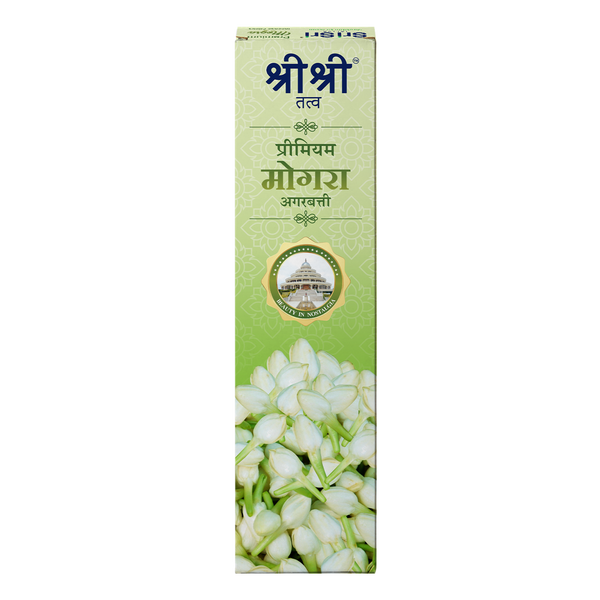 Premium Mogra Incense Sticks For Pooja | 13 Agarbatti Sticks | Fragrances – Natural Mogra | 20 g