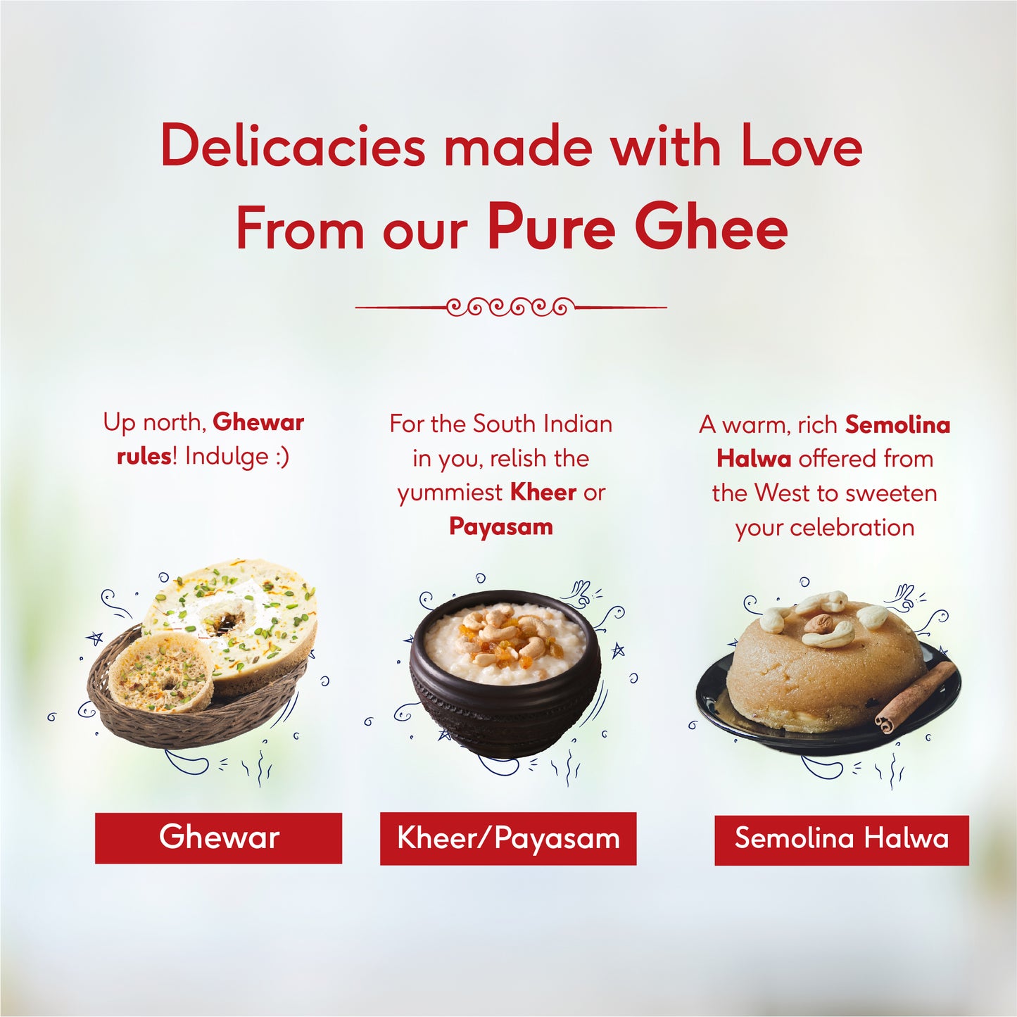 Pure Ghee 1 L | Made with Cow's Milk