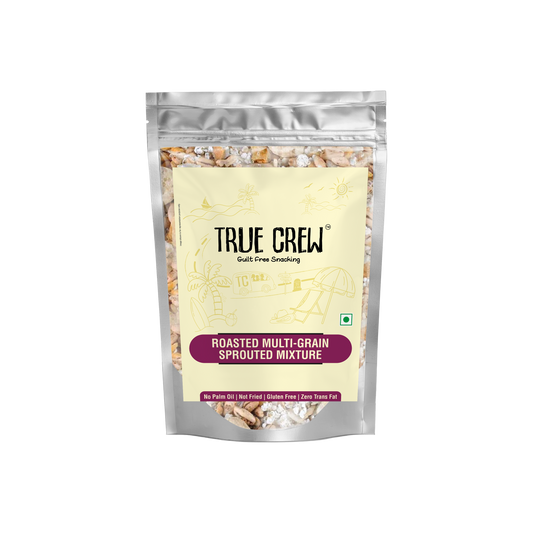 TRUE CREW Roasted Multigrain Sprouted Mixture, 200g