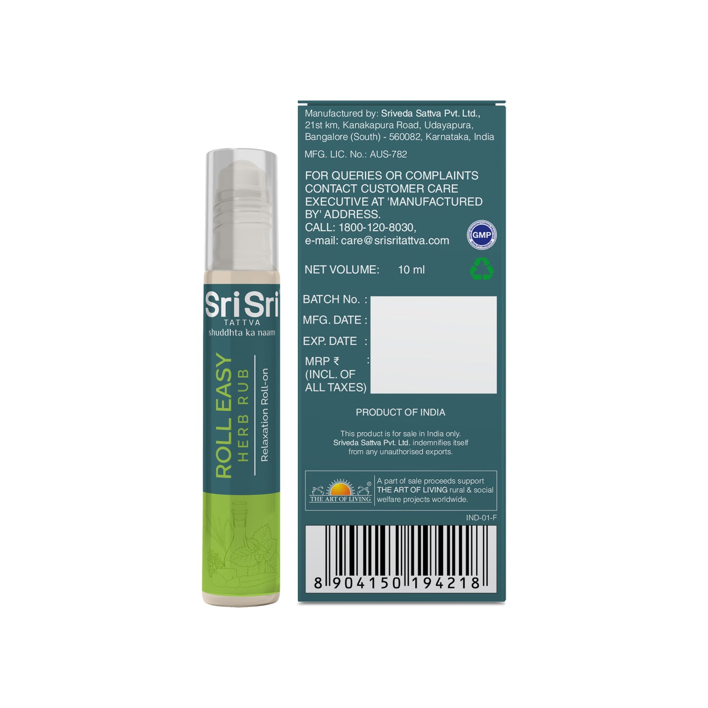 Roll Easy Herb Rub | 10 ml