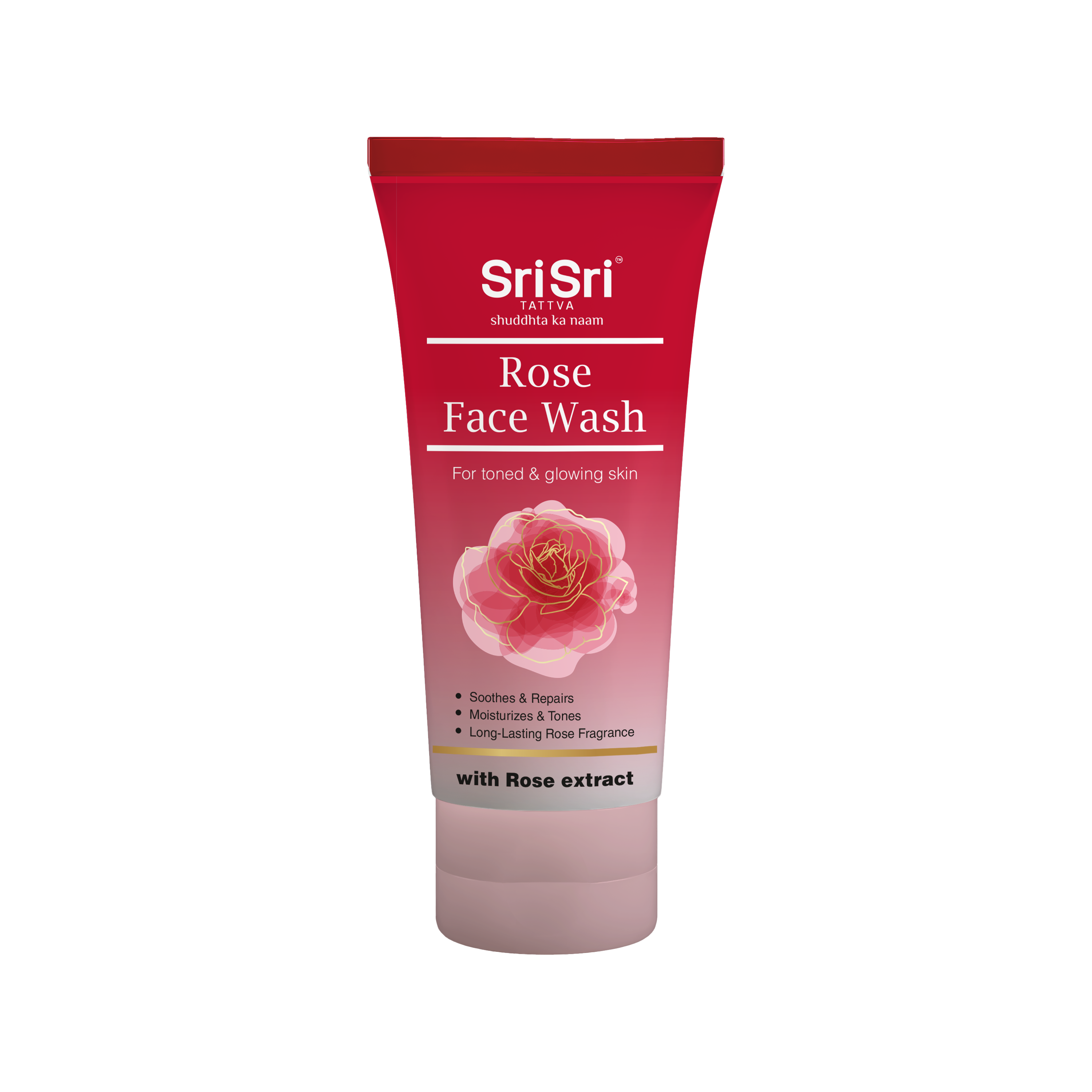 Rose Face Wash - For Toned & Glowing Skin, 100 ml