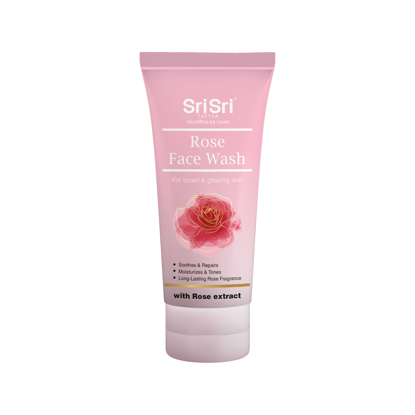 Rose Face Wash - For Toned & Glowing Skin, 100 ml