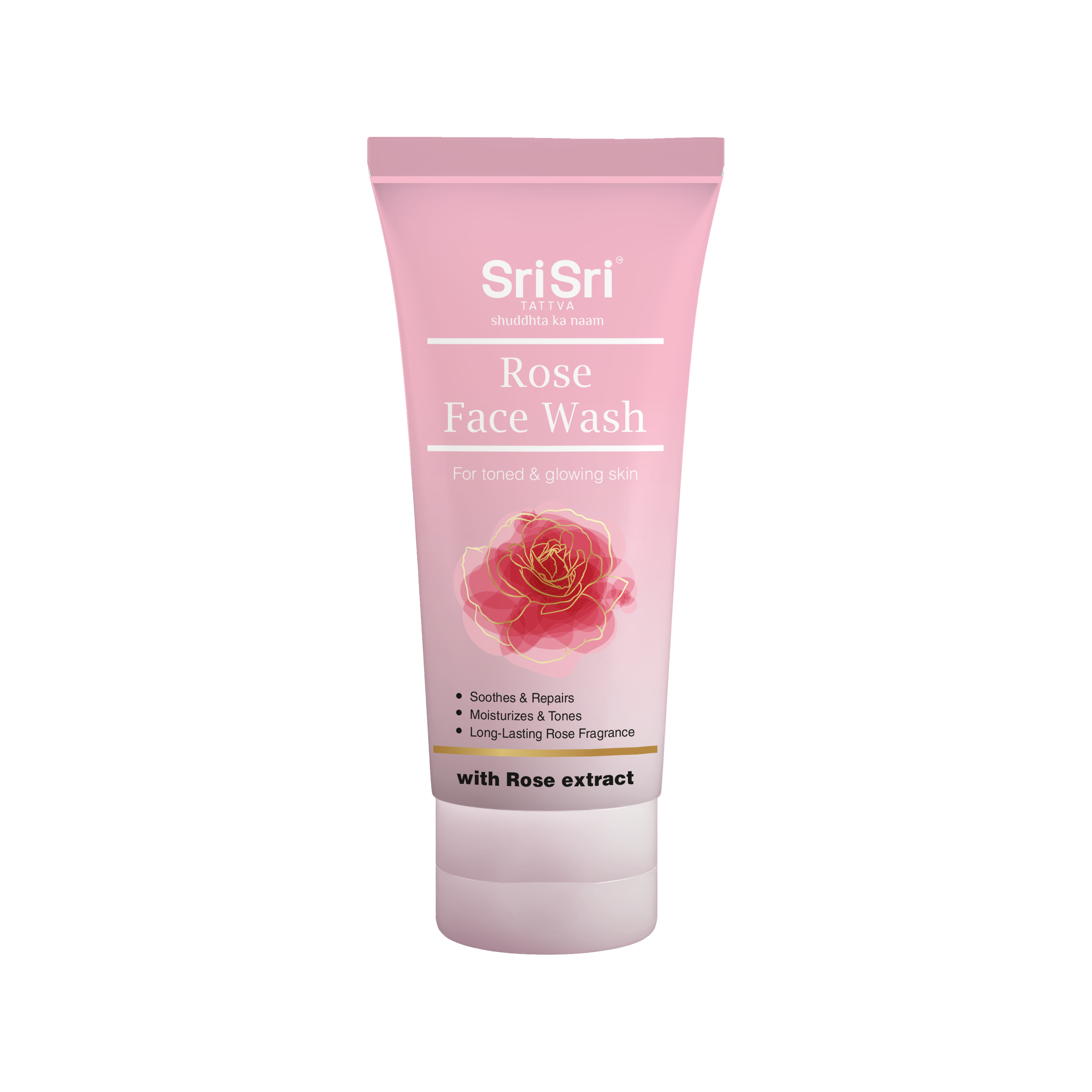 Rose Face Wash - For Toned & Glowing Skin, 100 ml