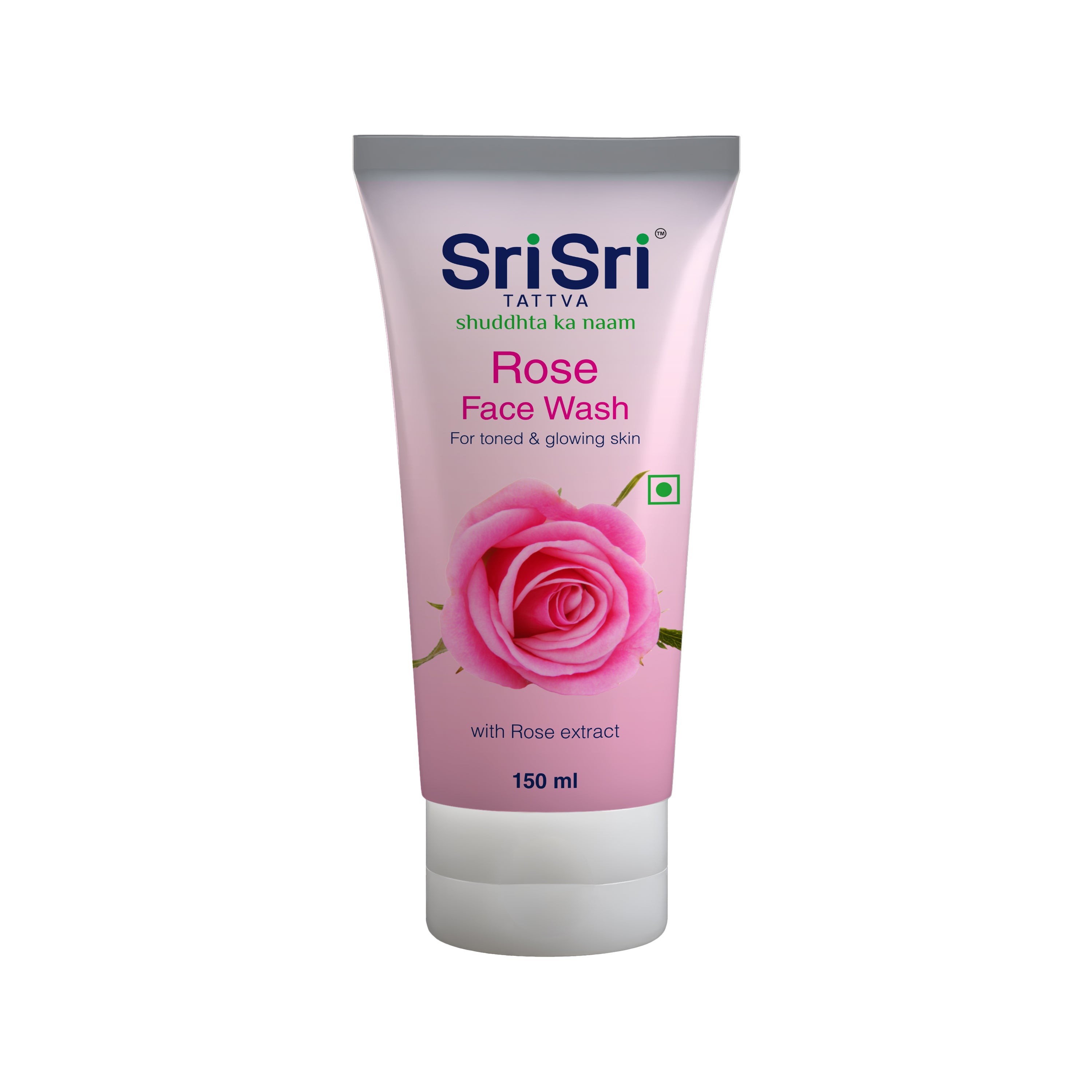 Rose Face Wash - For Toned & Glowing Skin, 150 ml
