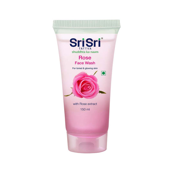 Rose Face Wash - For Toned & Glowing Skin, 150 ml