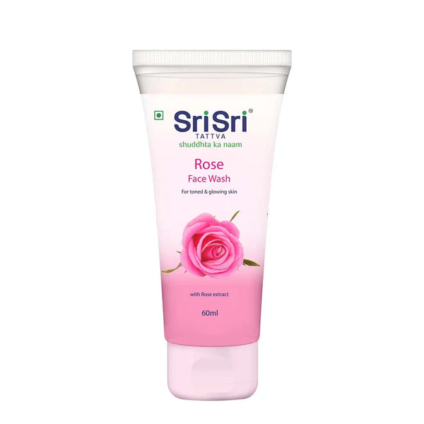 Rose Face Wash - For Toned & Glowing Skin, 60ml