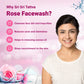 Rose Face Wash - For Toned & Glowing Skin, 60 ml