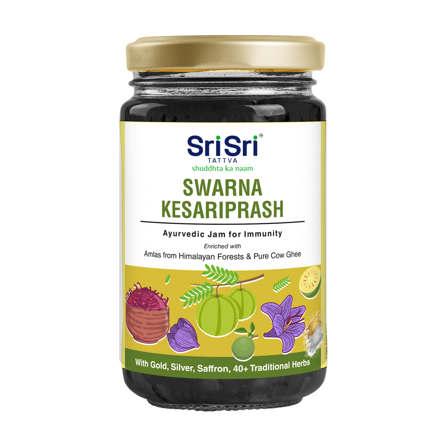 Swarna Kesariprash – Ayurvedic Jam for Immunity | Ayurvedic Immunity Booster | 40+ Ayurvedic Herbs | 1 kg