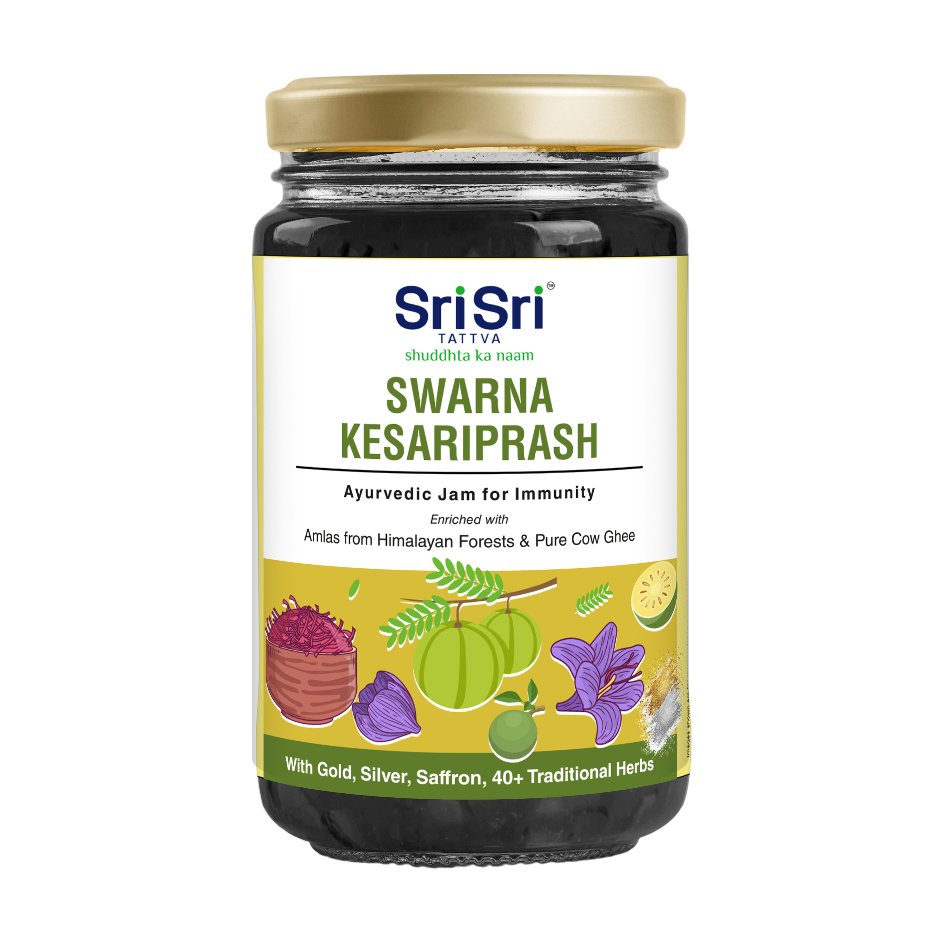 Swarna Kesariprash – Ayurvedic Jam for Immunity | Ayurvedic Immunity Booster | 40+ Ayurvedic Herbs | 1 kg