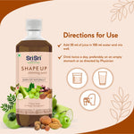 Shape Up Slimming Juice - Burn Fat Naturally | 7 Potent Herbs For Weight Management | 1 L