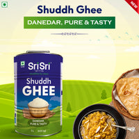 Shuddh Ghee - Danedar, Pure & Tasty, 5 L