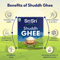 Shuddh Ghee - Danedar, Pure & Tasty, 450ml