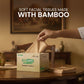 Eco Kranti – Bamboo Facial Tissue Napkins | 100 Pulls x 3 Packs | 100% Natural & Eco-friendly | Biodegradable, Compostable