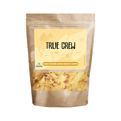 True Crew - Sour Cream Onion Barley Chips, 125 g - Cookies 