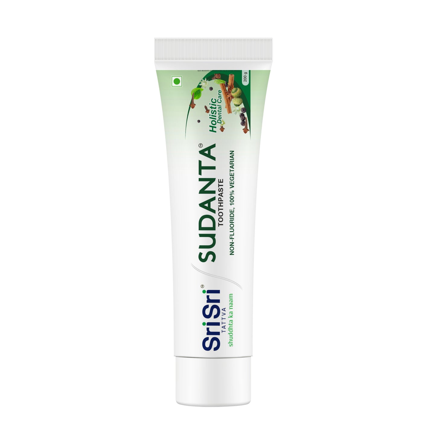 Sudanta Toothpaste -  Non - Fluoride - 100% Vegetarian, 200 g - Pack of 3
