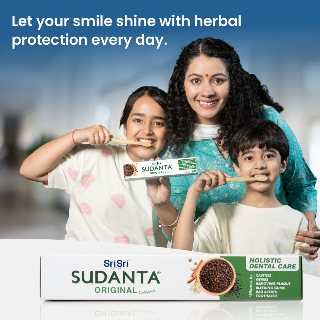 Sudanta Original Toothpaste | Non - Fluoride | 100% Vegetarian | 200 g